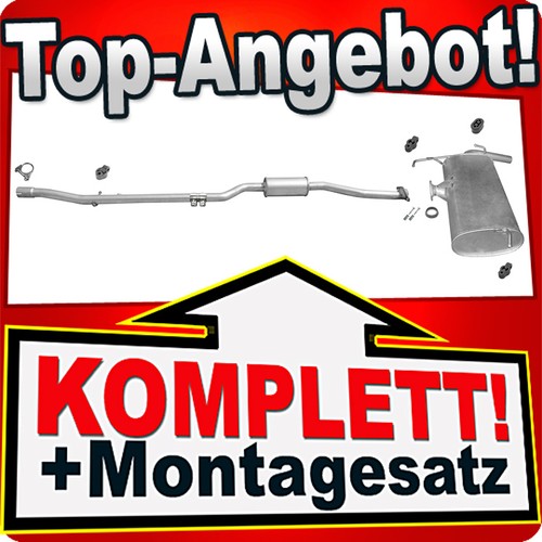 Auspuff für mitsubishi lancer - auspuff,