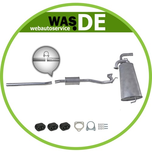 Mittelschalldämpfer - , +